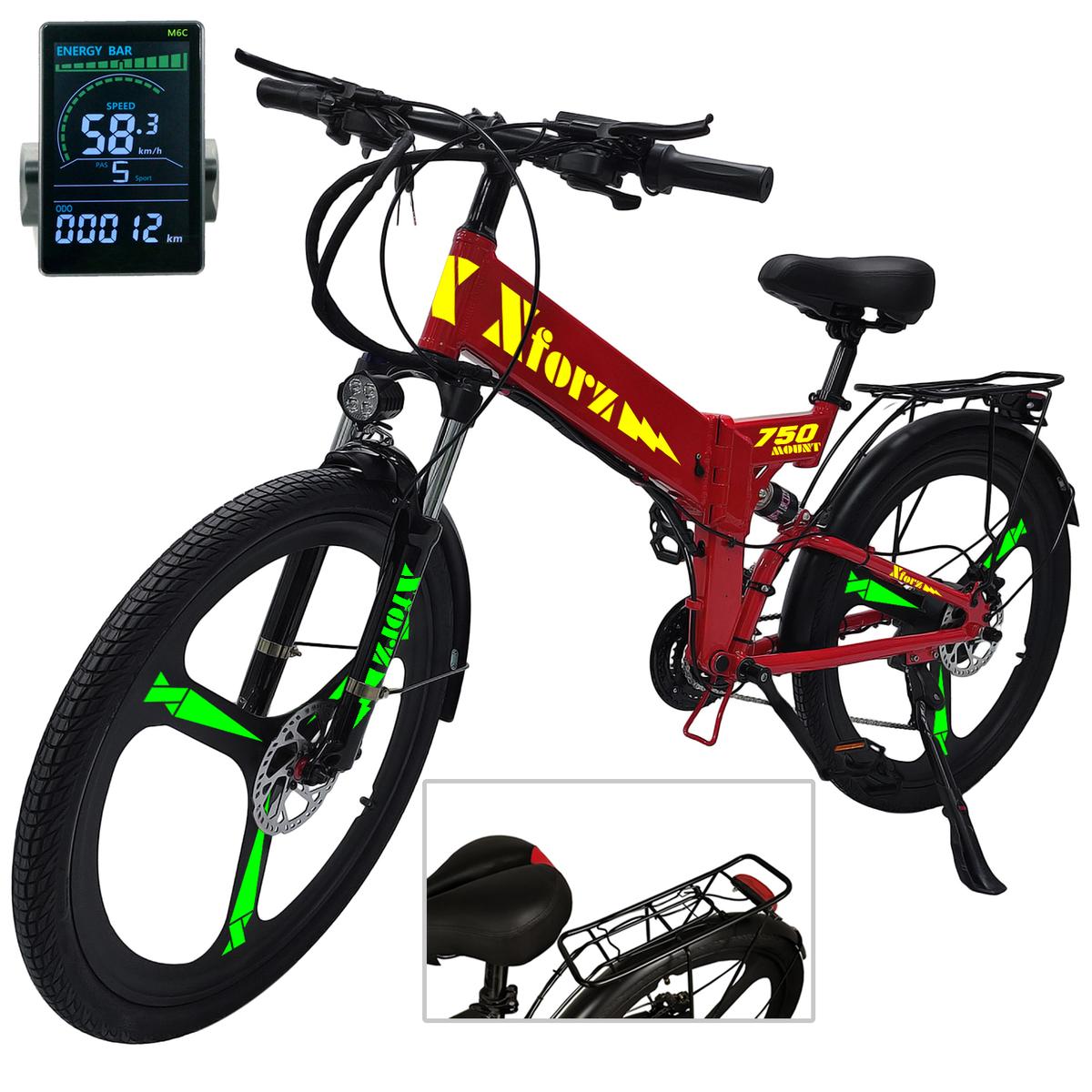 Foto 2 pulgar | Bici Eléctrica Modo Asistidoventdepot Mxmoj-046 1 Pieza Multicolor