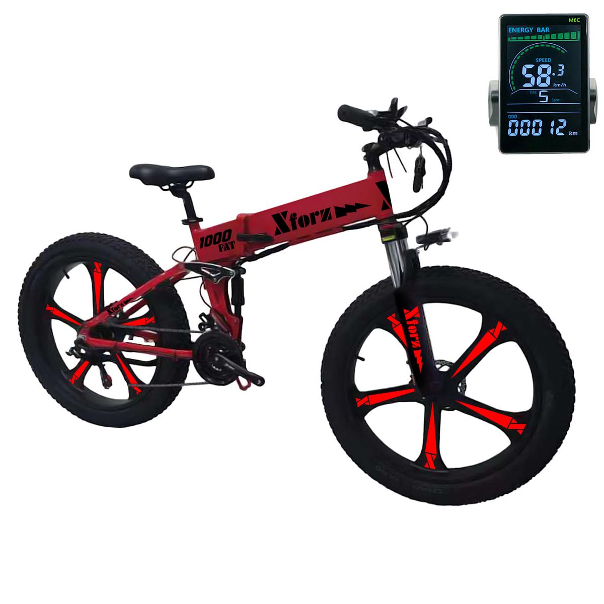 Foto 2 pulgar | Bici Con Motor Electricoventdepot Mxfrj-024 1 Pieza Multicolor