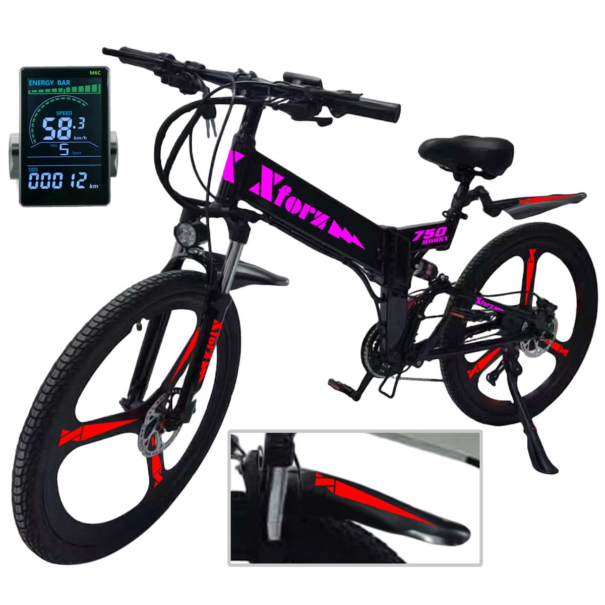 Foto 3 pulgar | Bicicleta Eléctrica Frenos Magnesio Ventdepot Mxmpb-021
