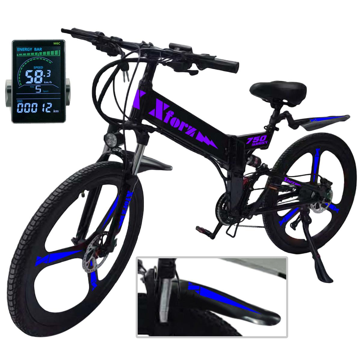 Foto 1 | Bicleta De Montaña Eléctricaventdepot Mxmpb-011 1 Pieza Multicolor