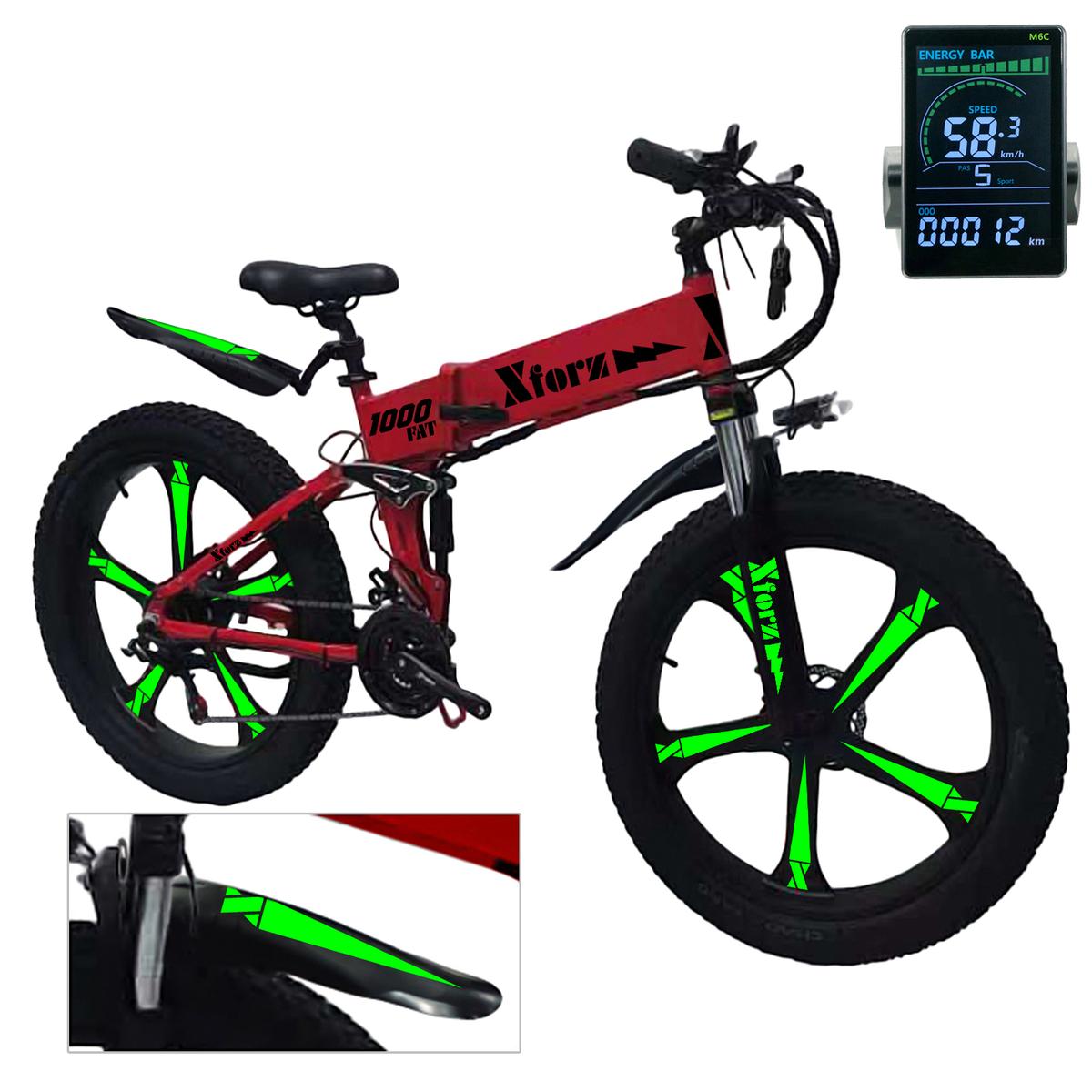 Foto 2 pulgar | Bicicleta Eléctrica Outdoor VentDepot MXFRP-021 1 Pieza Multicolor