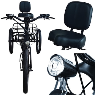 Foto 3 | Triciclo Eléctrico para Adultos Ventdepot Mxtlb-034