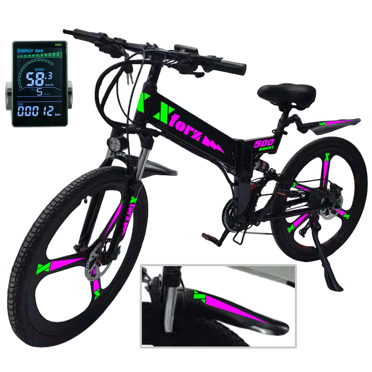Foto 3 pulgar | Bicicleta Con Luz Led Ventdepot Mxmpe-055