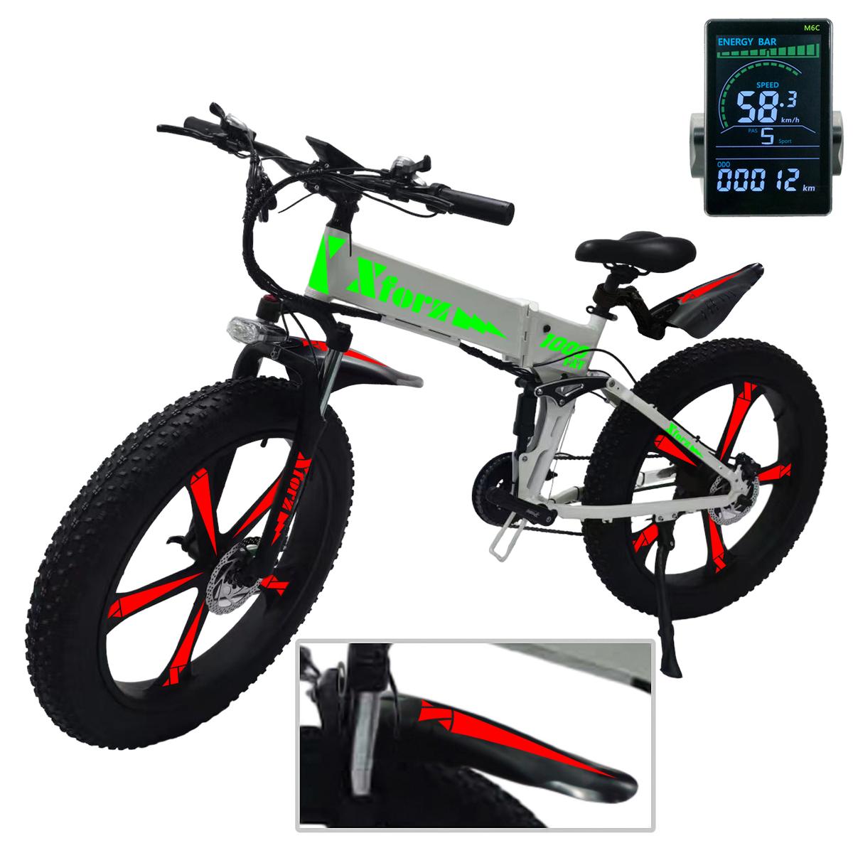 Foto 1 | Bicicleta Eficiente De Llanta Anchaventdepot Mxfwp-028 1 Pieza Multicolor