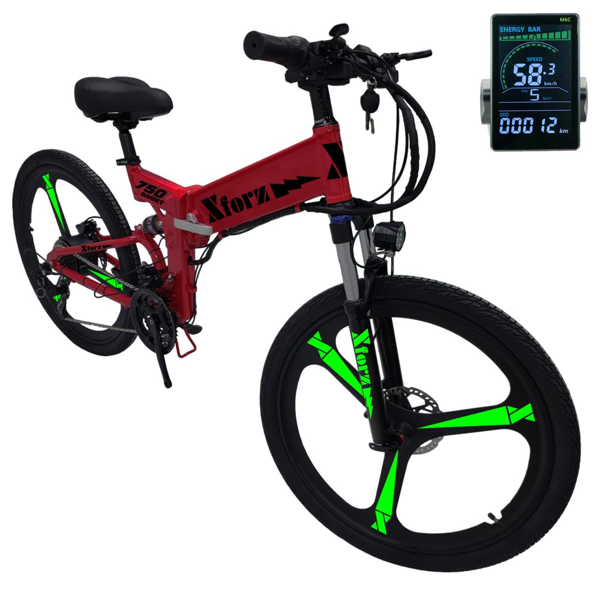 Bicicleta Ligera Aluminioventdepot Mxmlj-021 1 Pieza Multicolor