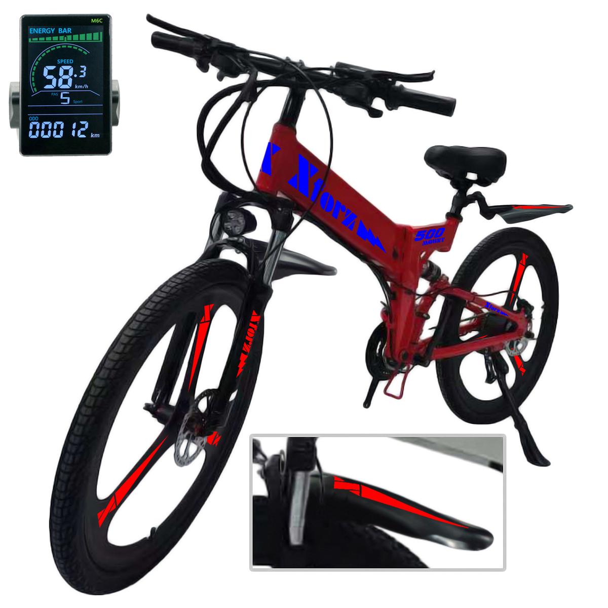 Foto 2 pulgar | Bicicleta Eléctrica Modo Asistidoventdepot Mxmrj-011 1 Pieza Multicolor