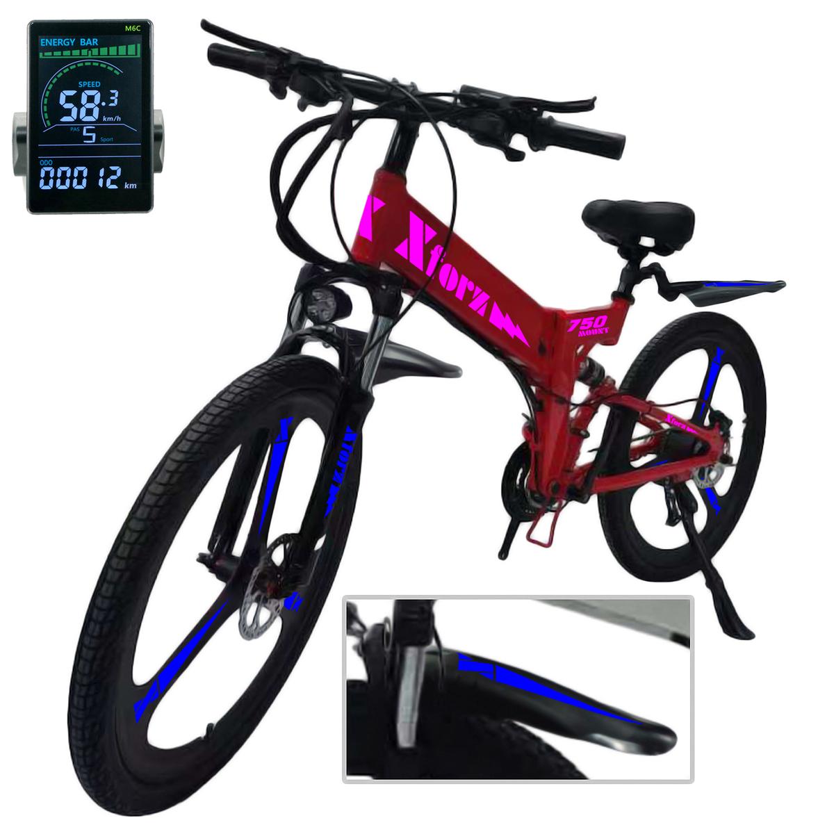 Foto 1 | Bici Con Bateria Recargableventdepot Mxmpj-013 1 Pieza Multicolor
