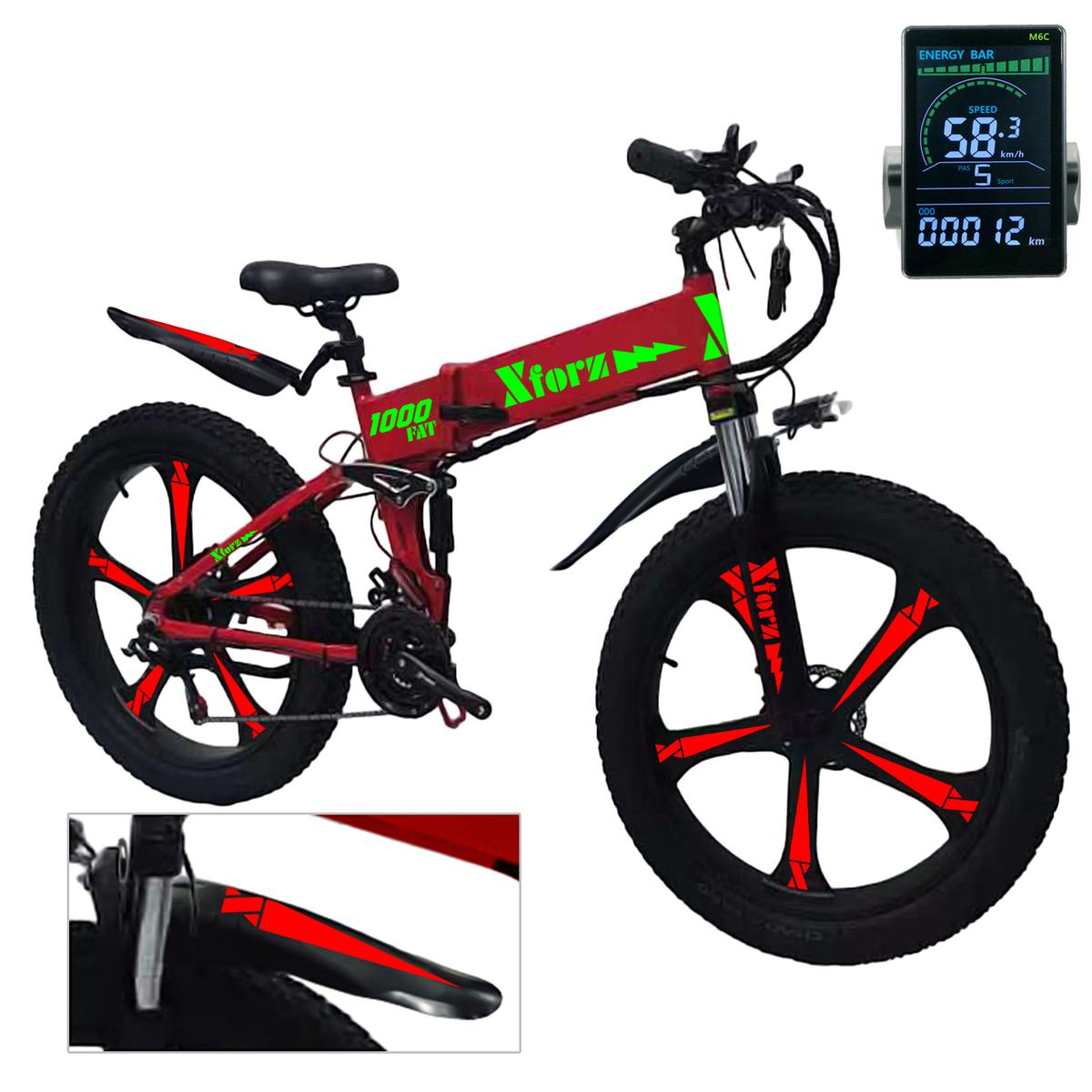 Foto 3 pulgar | Bicicleta con Ruedas Gruesas Ventdepot Mxfrp-030
