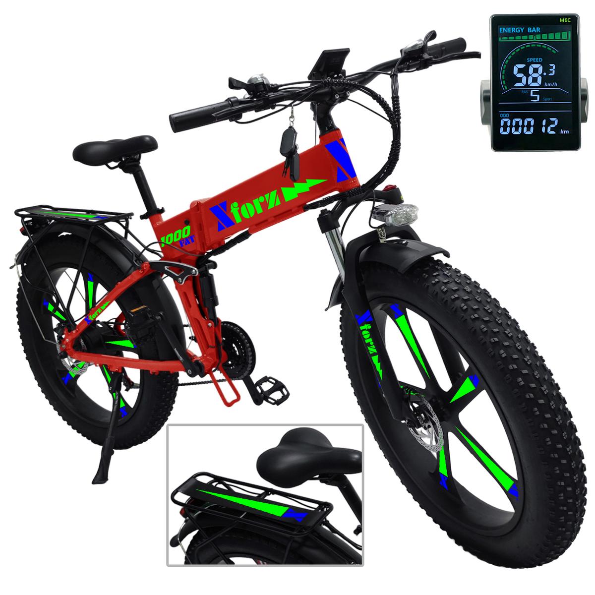 E-bike Fat Todoterrenoventdepot Mxfjt-051 1 Pieza Multicolor