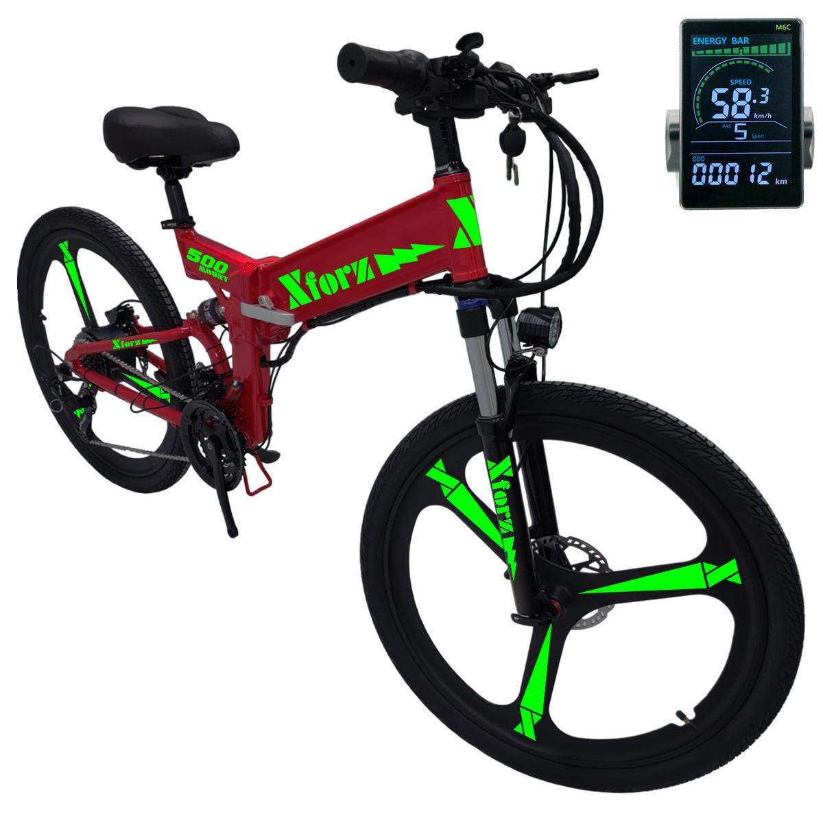 Bici Eléctrica Montañaventdepot Mxmij-003 1 Pieza Multicolor