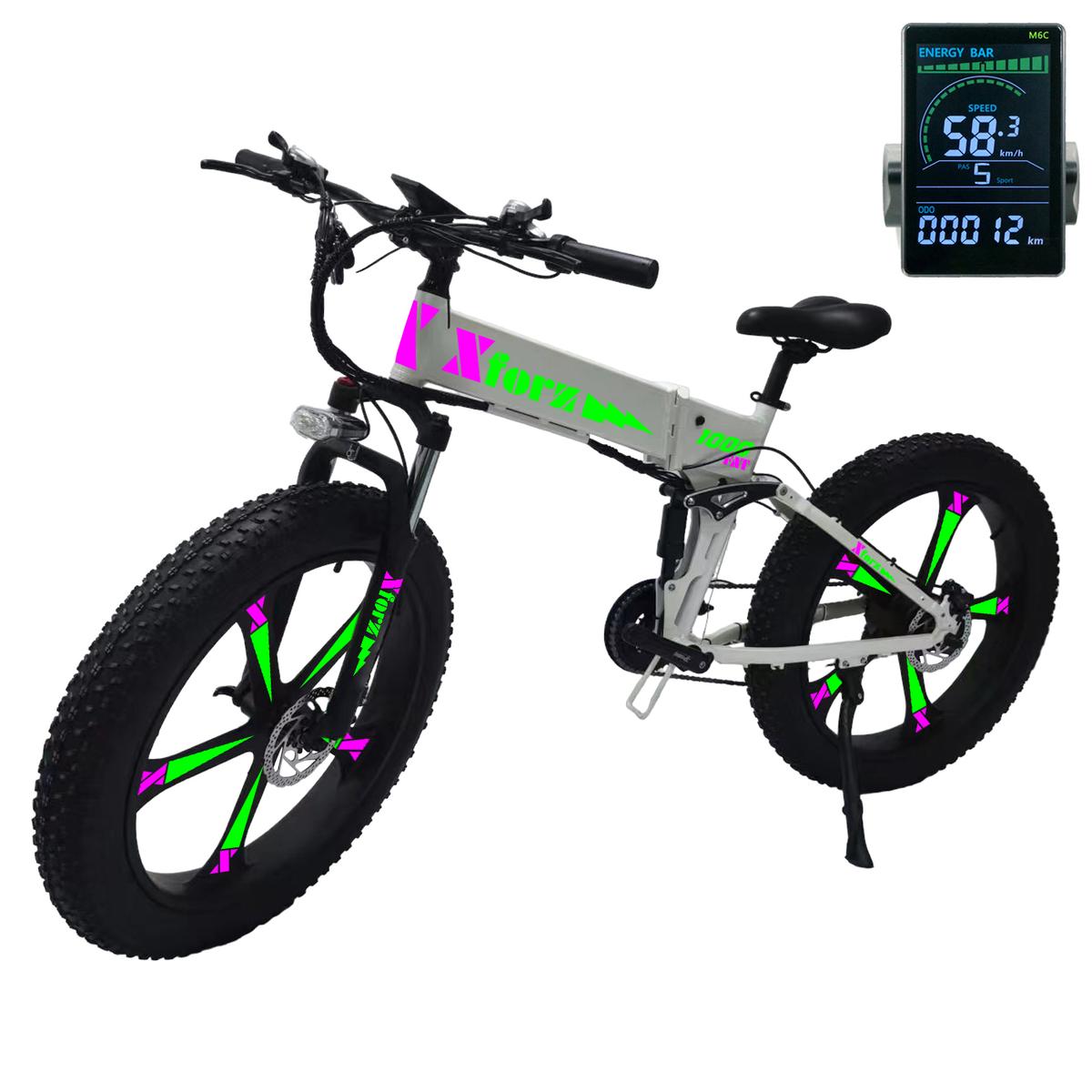 Foto 2 pulgar | Bicicleta Eléctrica Modo Asistido VentDepot MXFAT-055 1 Pieza Multicolor