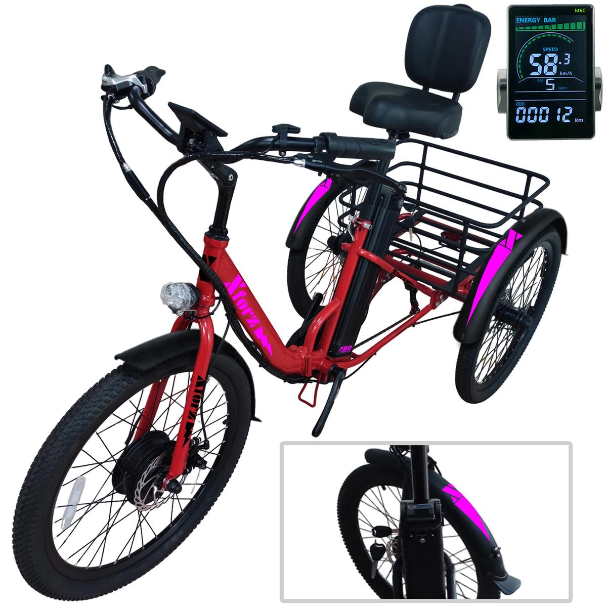 Foto 1 | Triciclos Transporte Personalventdepot Mxtpj-020 1 Pieza Multicolor