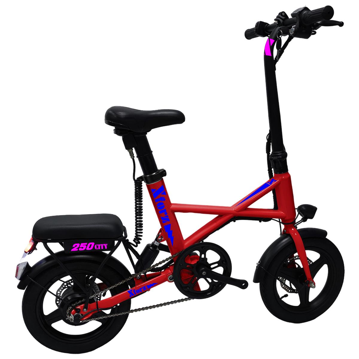 Foto 2 pulgar | Mini Bicicleta Eléctrica Faro Ledventdepot Mxmtj-013 1 Pieza Multicolor