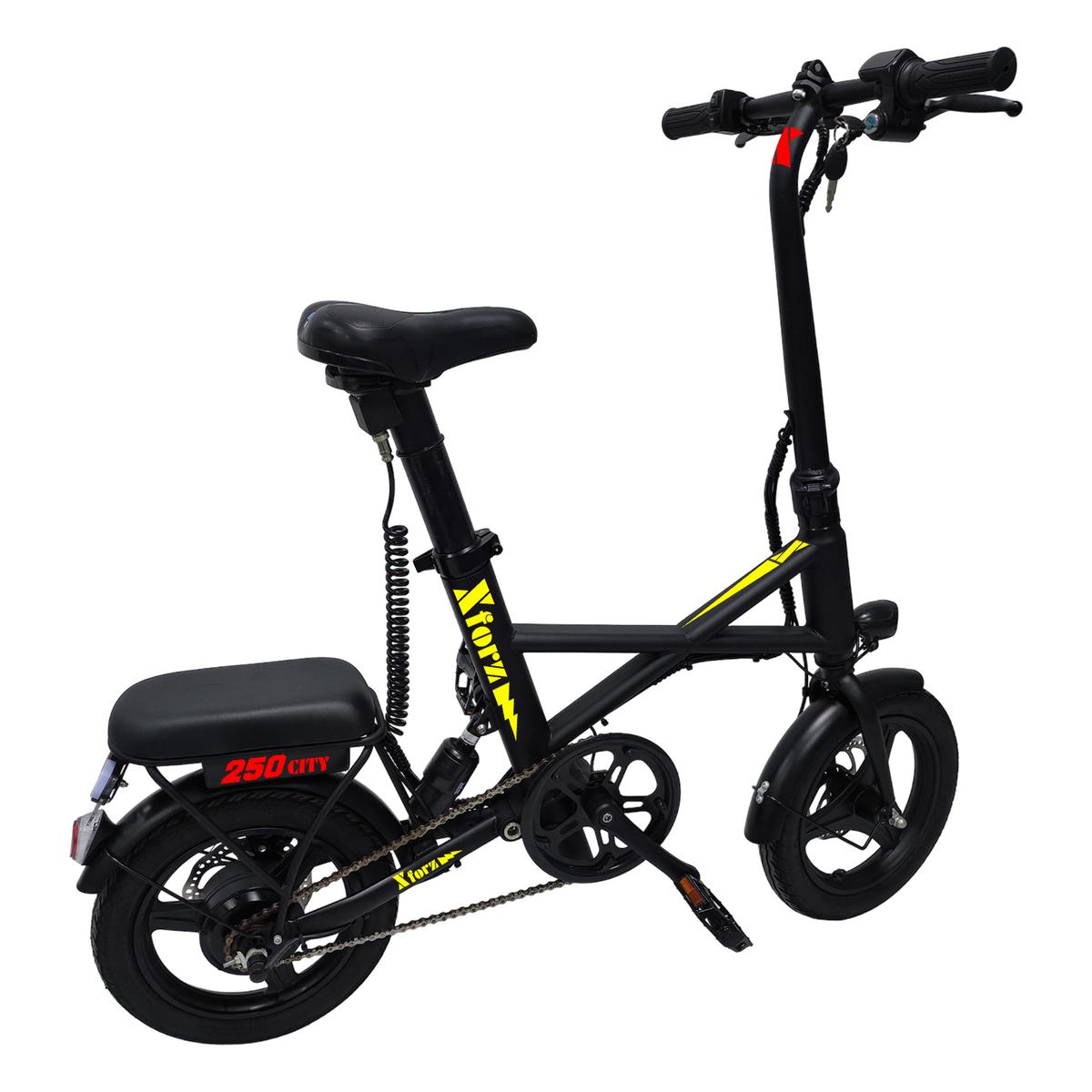 Foto 2 pulgar | Minibicicleta Eléctrica Negro VentDepot MXMTB-025 1 Pieza Multicolor