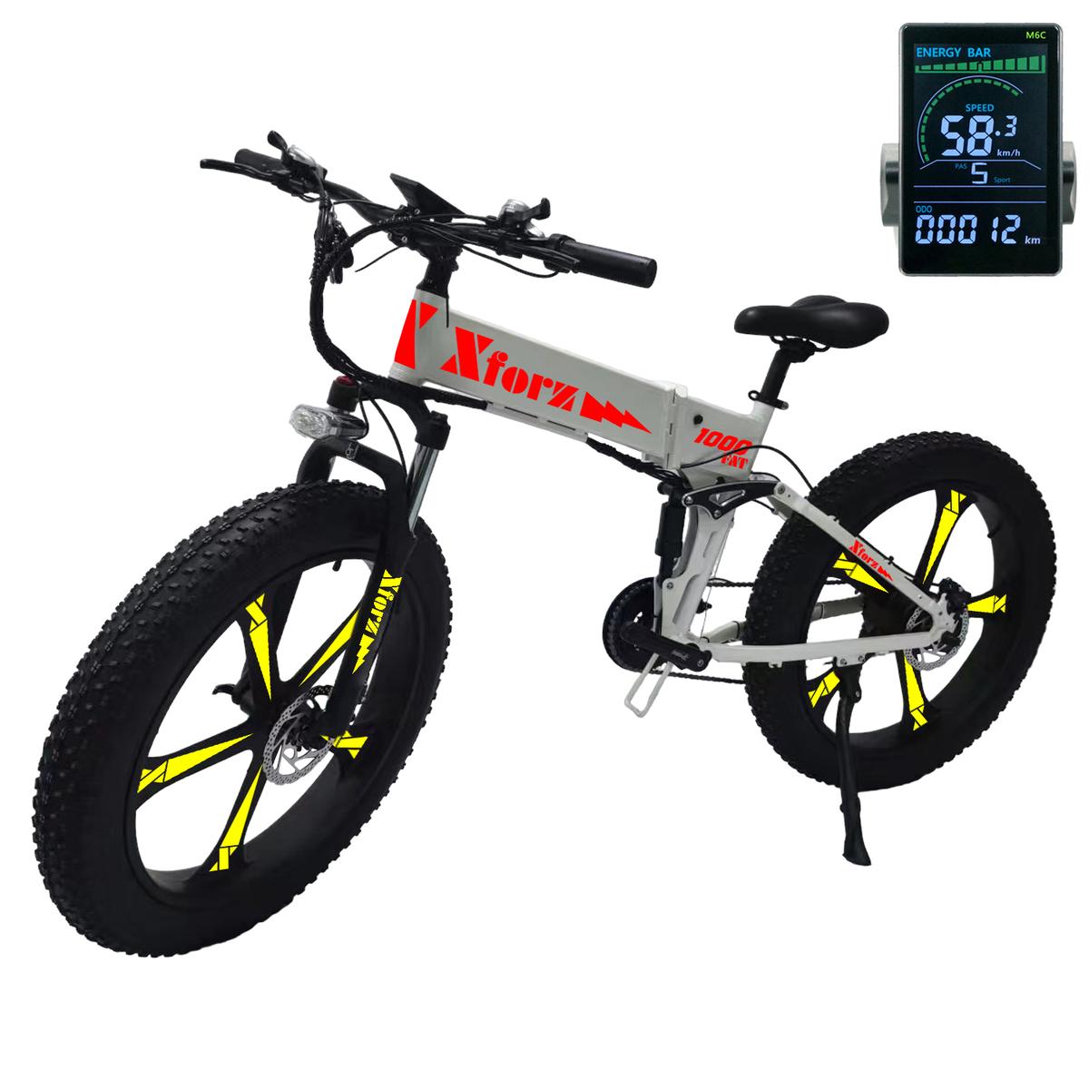 Fat Bike Eléctricaventdepot Mxfat-037 1 Pieza Multicolor