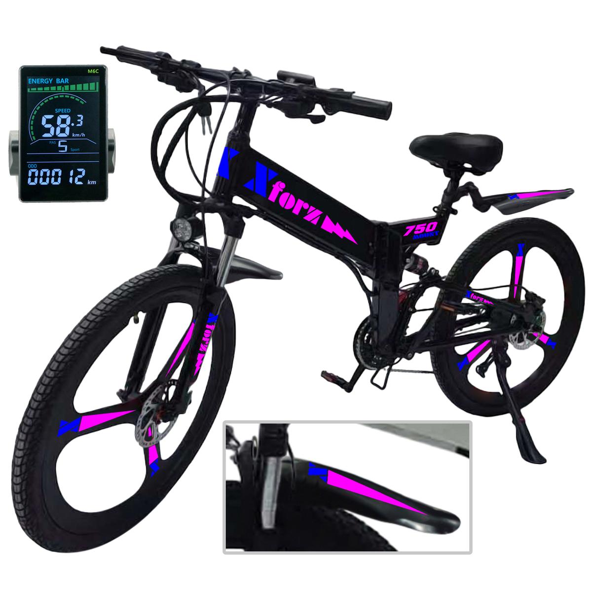 Foto 2 pulgar | E-bike Montaña 27 Velventdepot Mxmpb-054 1 Pieza Multicolor