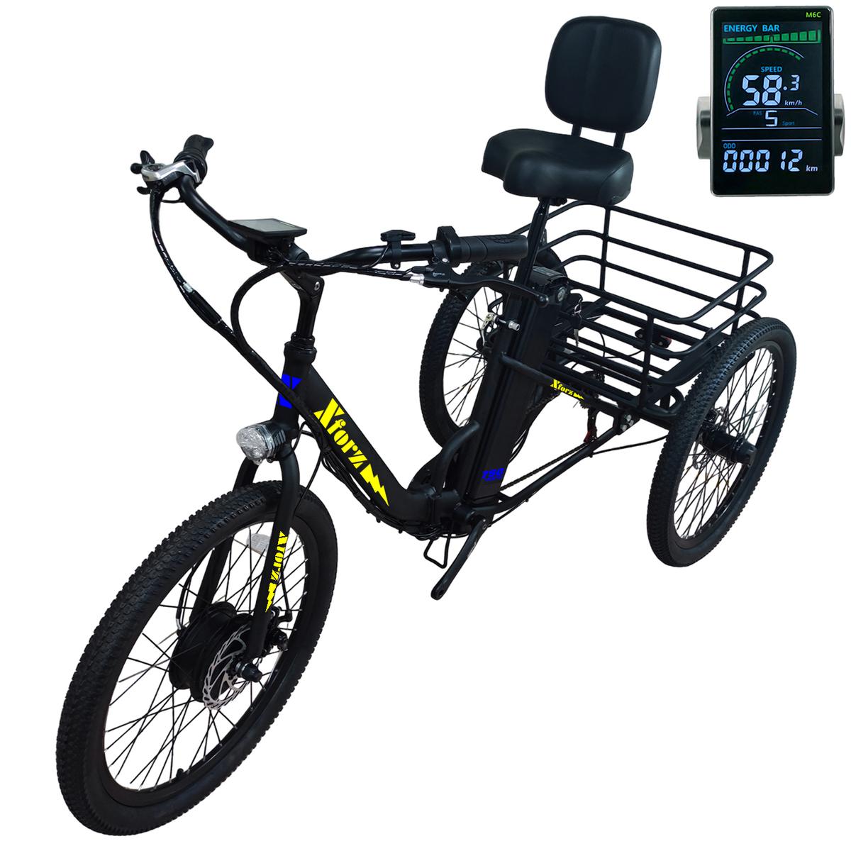Triciclo Eléctrico Motorizadoventdepot Mxtlb-013 1 Pieza Multicolor