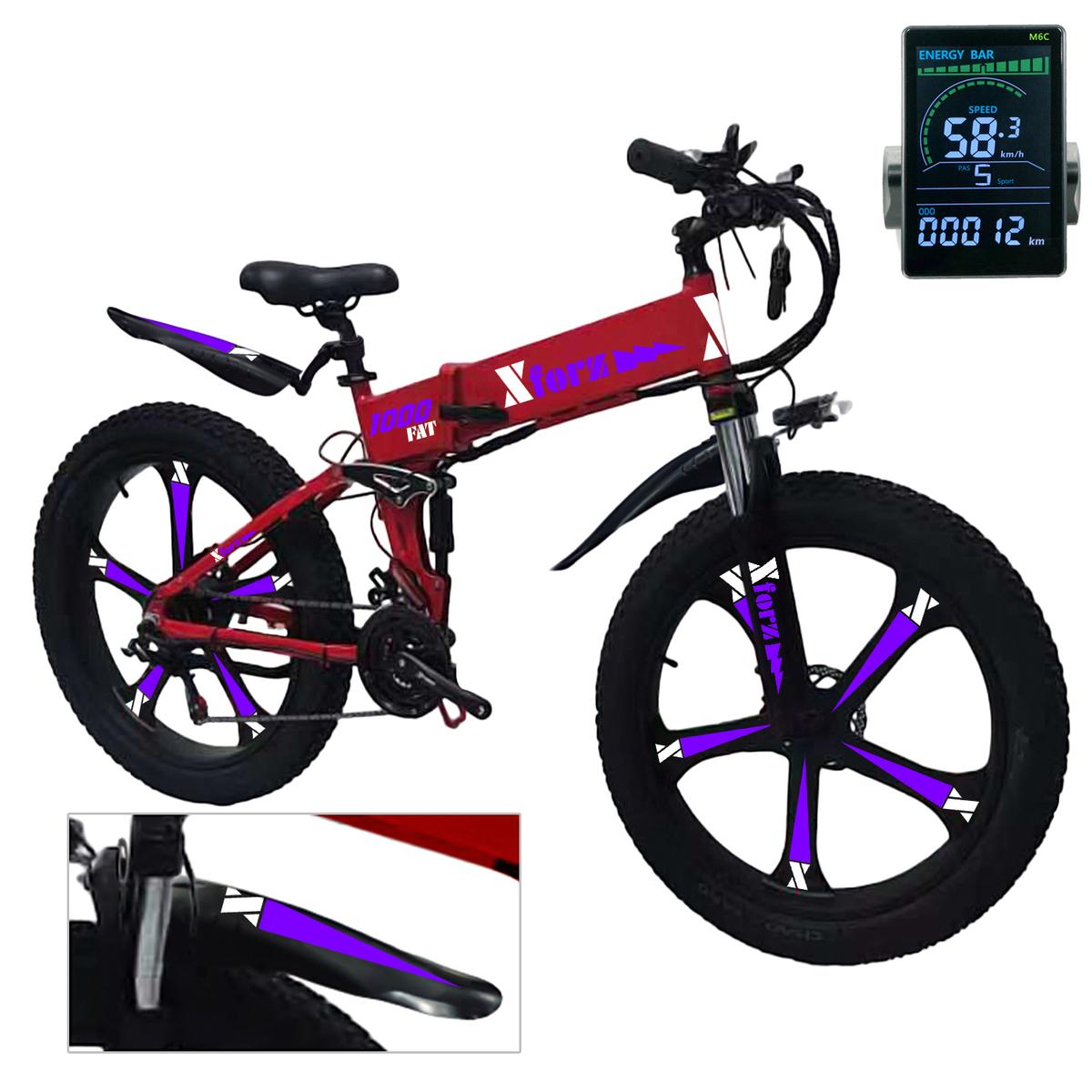 Bicicleta Con Ruedas Gruesasventdepot Mxfrp-059 1 Pieza Multicolor