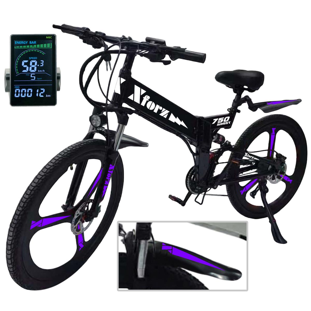 Foto 1 | Bici Con Bateria Recargableventdepot Mxmpb-041 1 Pieza Multicolor