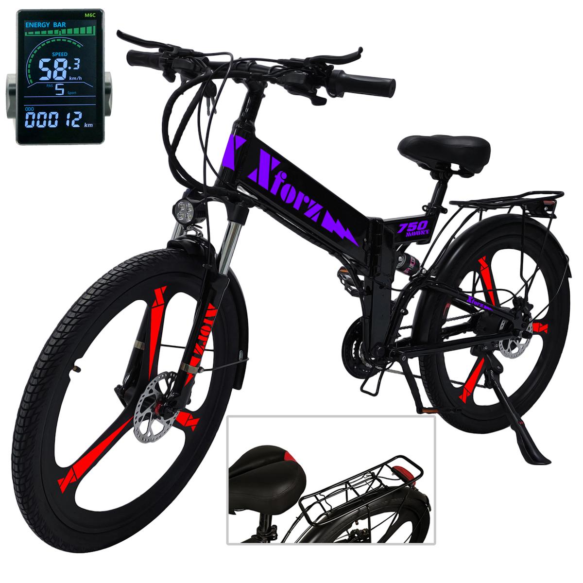Bicicleta Ligera Aluminioventdepot Mxmtl-024 1 Pieza Multicolor