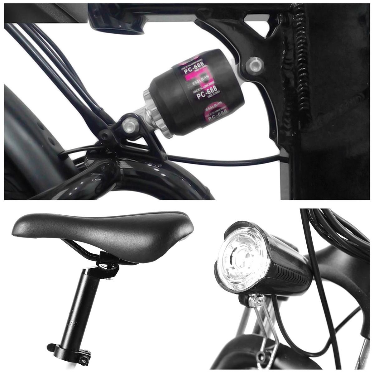 Foto 4 pulgar | E-bike Rodada 26ventdepot Mxmtl-061 1 Pieza Multicolor