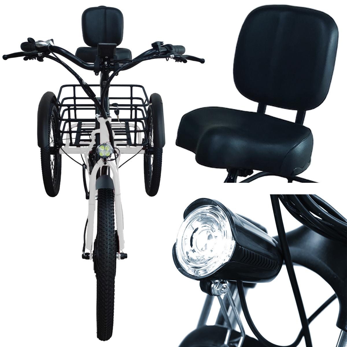 Foto 4 pulgar | Triciclo Eléctrico Batería Duraderaventdepot Mxtpw-027 1 Pieza Multicolor