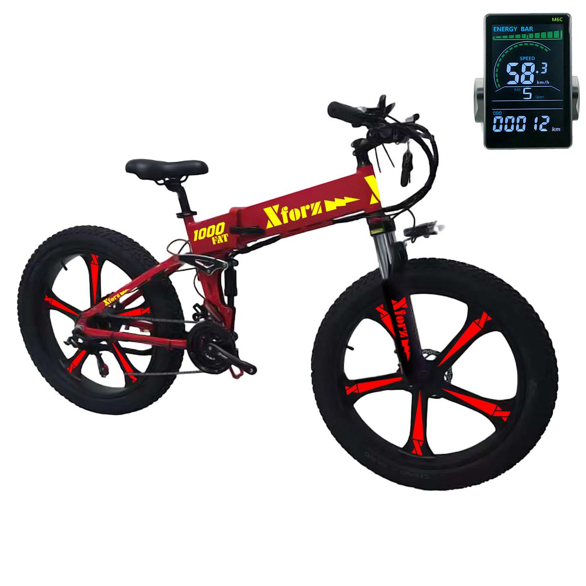 Foto 1 | Bicicleta Eléctrica De 21 Velocidadventdepot Mxfrj-049 1 Pieza Multicolor