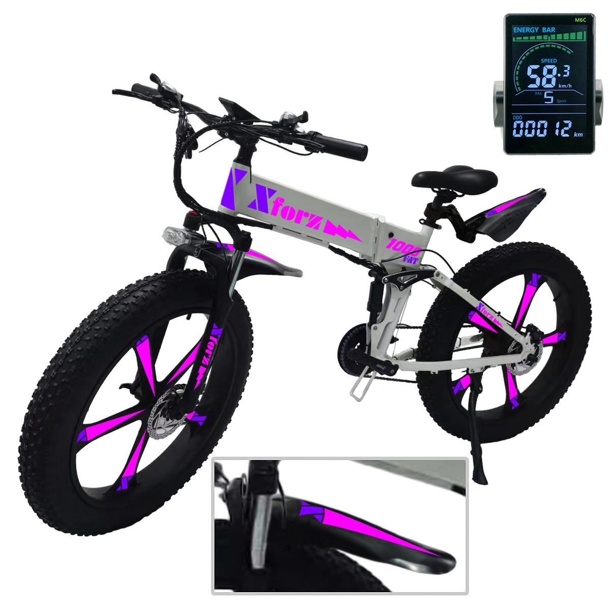 Foto 2 pulgar | Bicicleta Eléctrica de Montaña VentDepot MXFWP-061 1 Pieza Multicolor