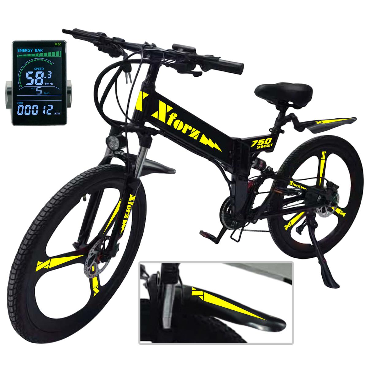 E-bike Con Stickersventdepot Mxmpb-006 1 Pieza Multicolor