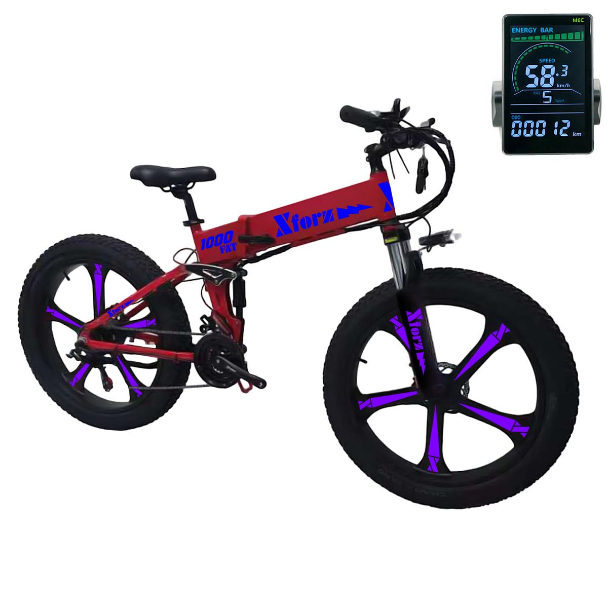 Foto 1 | E-bike Con Pantalla A Colorventdepot Mxfrj-010 1 Pieza Multicolor