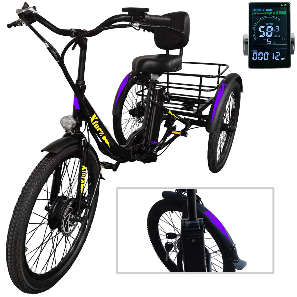 Triciclos Eléctrico Multiusoventdepot Mxtpb-043 1 Pieza Multicolor