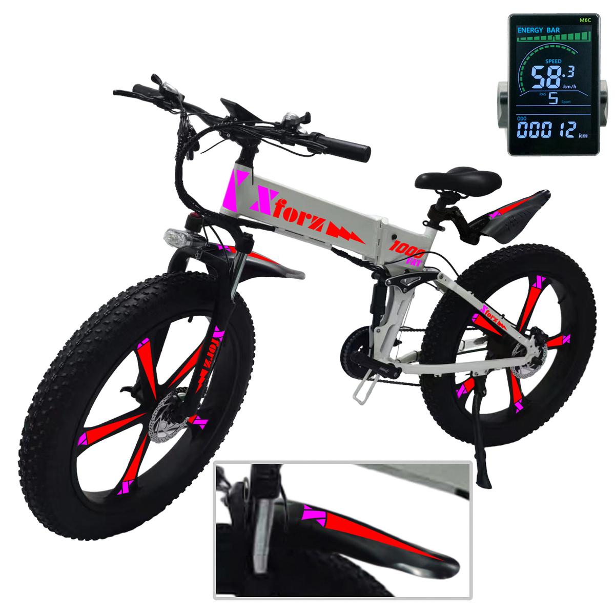 Foto 1 | Bicicleta Eléctrica VentDepot MXFWP-056 1 Pieza Multicolor