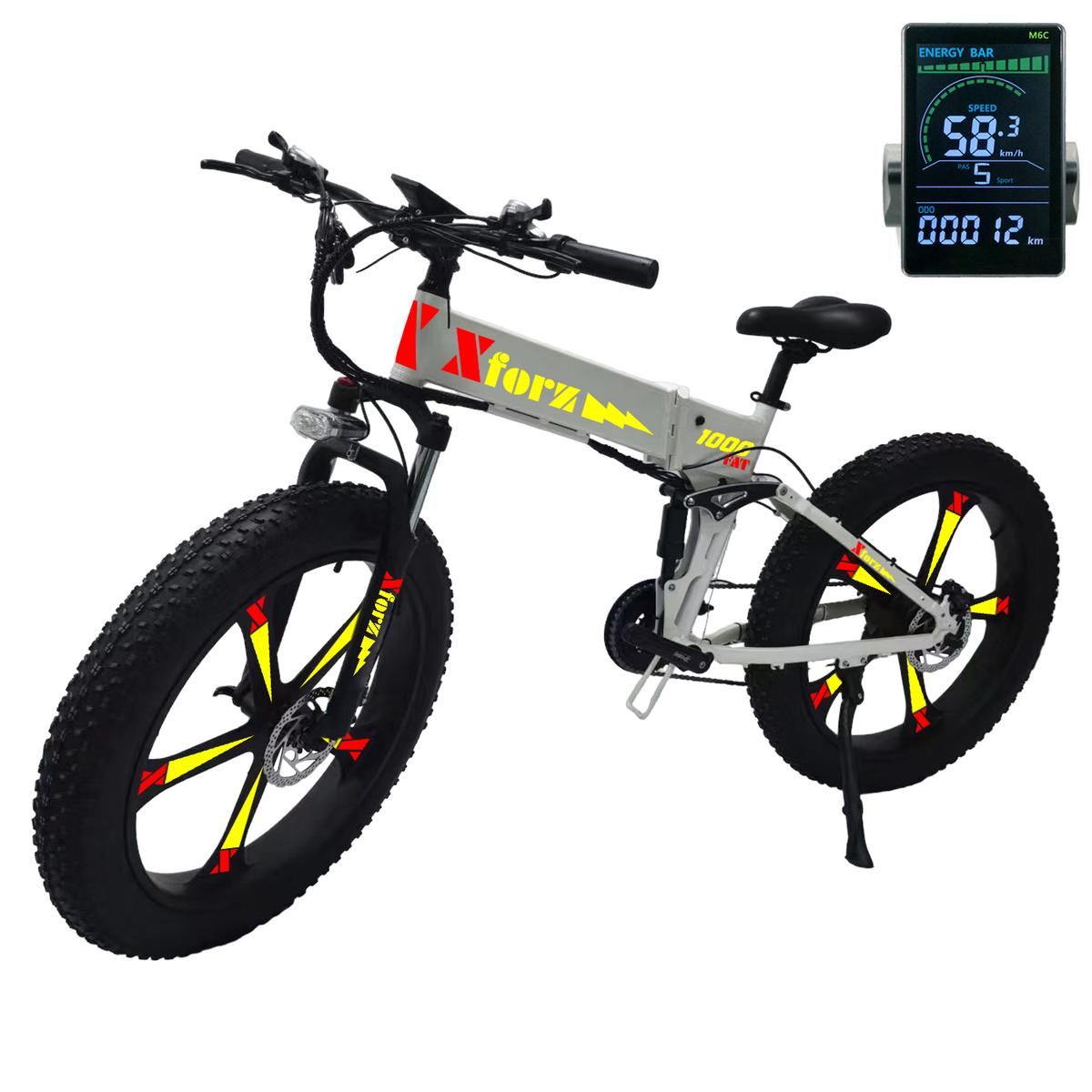 Foto 2 pulgar | Bicicleta con Ruedas Gruesas VentDepot MXFAT-060 1 Pieza Multicolor