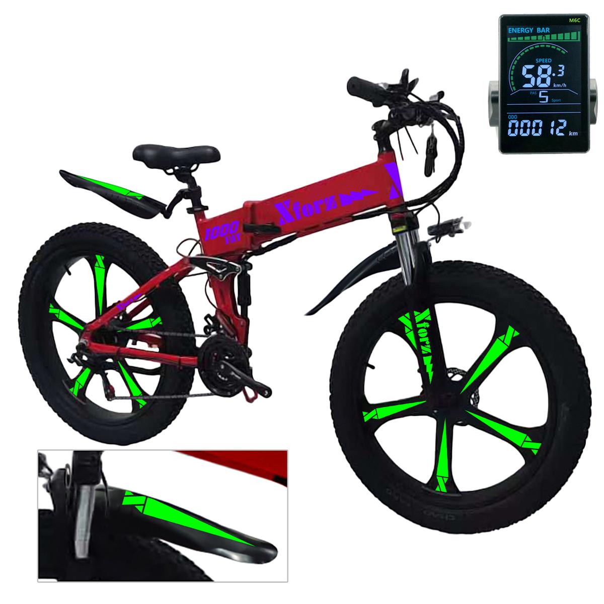 Foto 3 pulgar | Bicicleta con Llaves Control Remoto Ventdepot Mxfrp-040