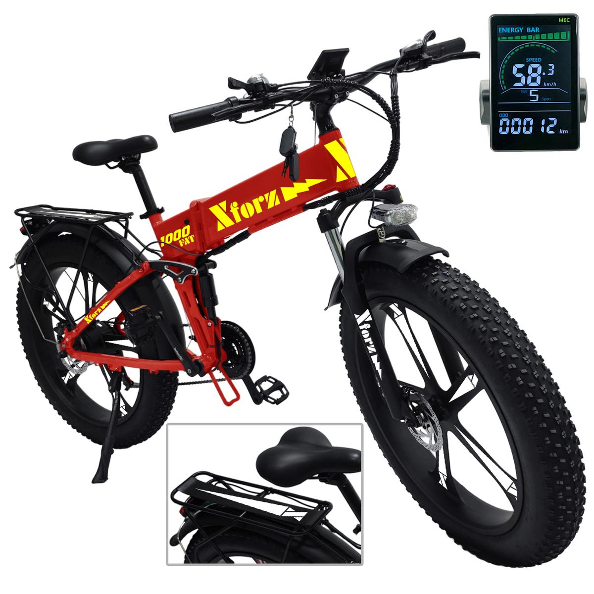 E-bike Con Alta Estabilidadventdepot Mxfjt-047 1 Pieza Multicolor