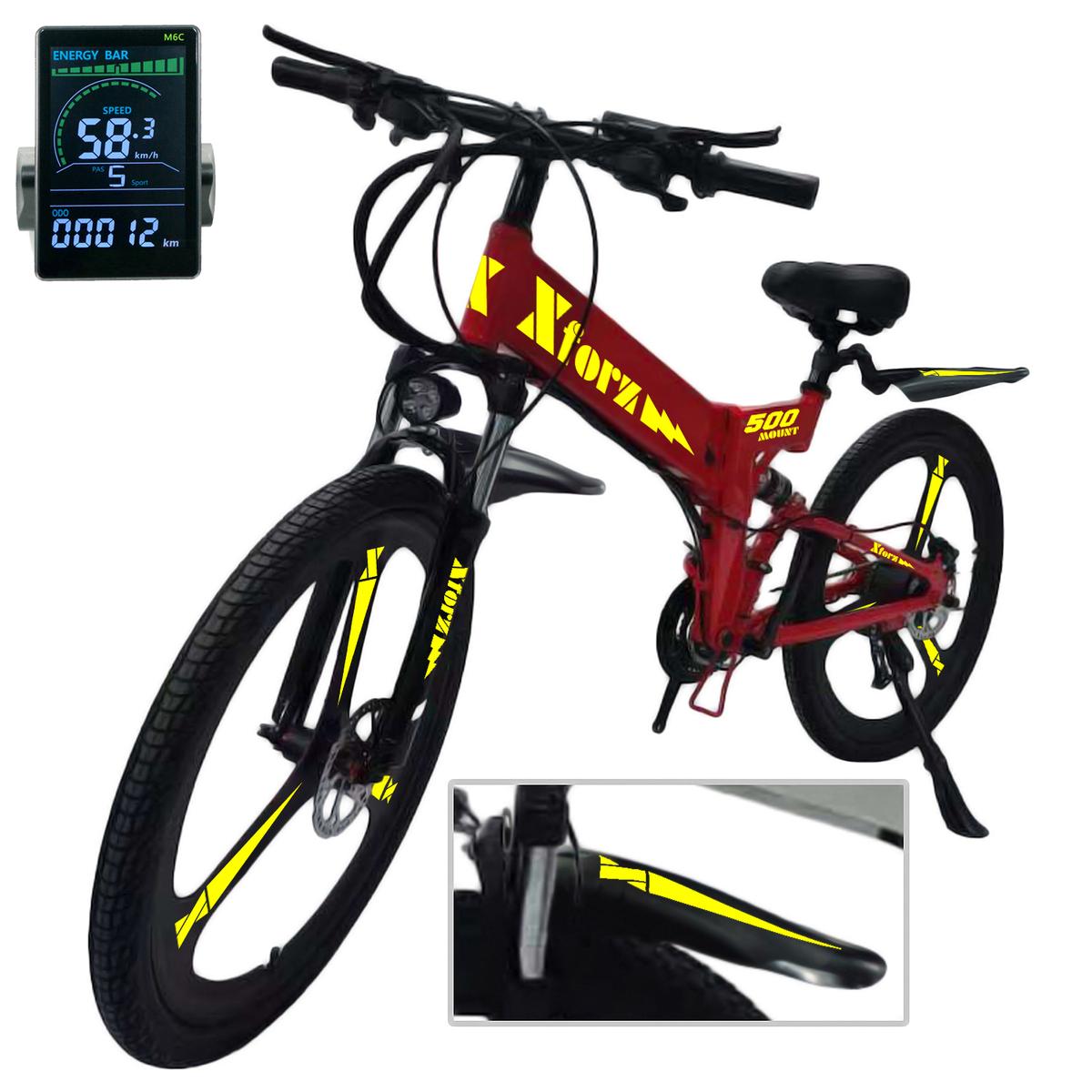 Bicleta De Montaña Eléctricaventdepot Mxmrj-006 1 Pieza Multicolor