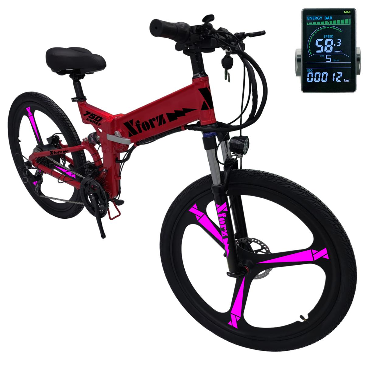 Bici Eléctrica Frenos Magnesioventdepot Mxmlj-020 1 Pieza Multicolor