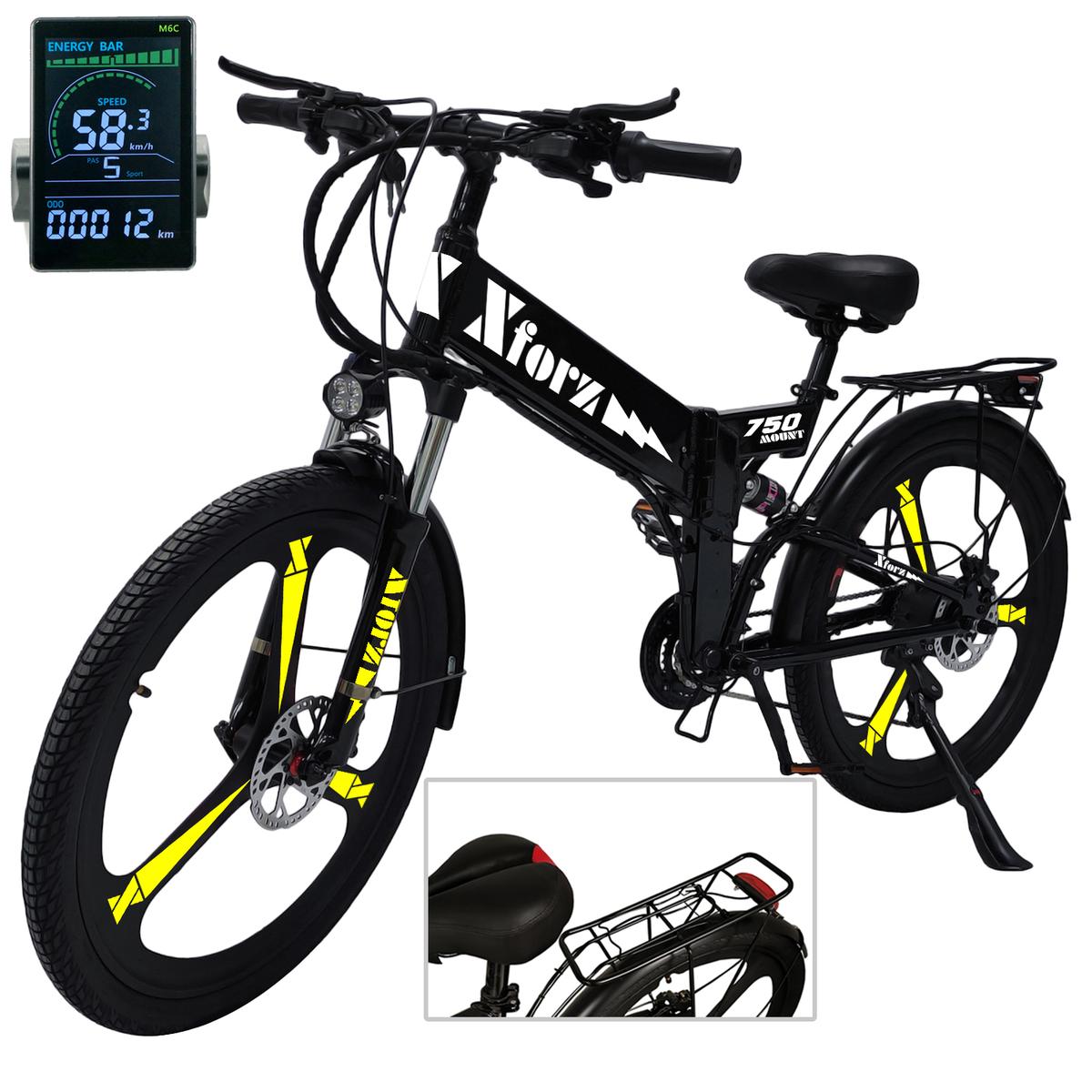 Bicicleta Eléctrica Modo Asistidoventdepot Mxmtl-047 1 Pieza Multicolor