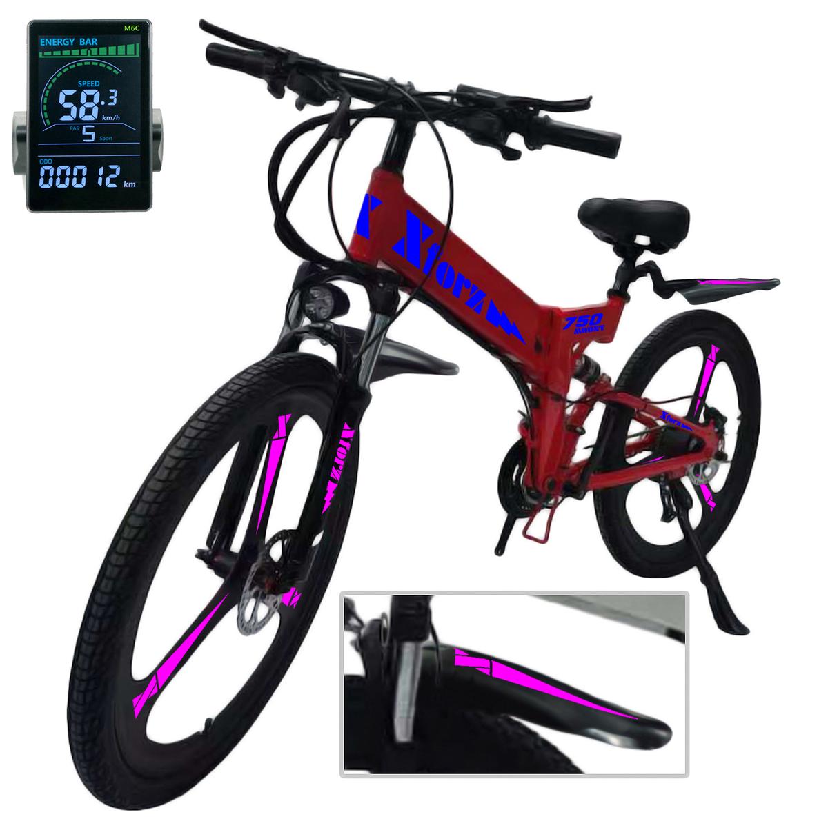 E-bike Con Stickersventdepot Mxmpj-007 1 Pieza Multicolor