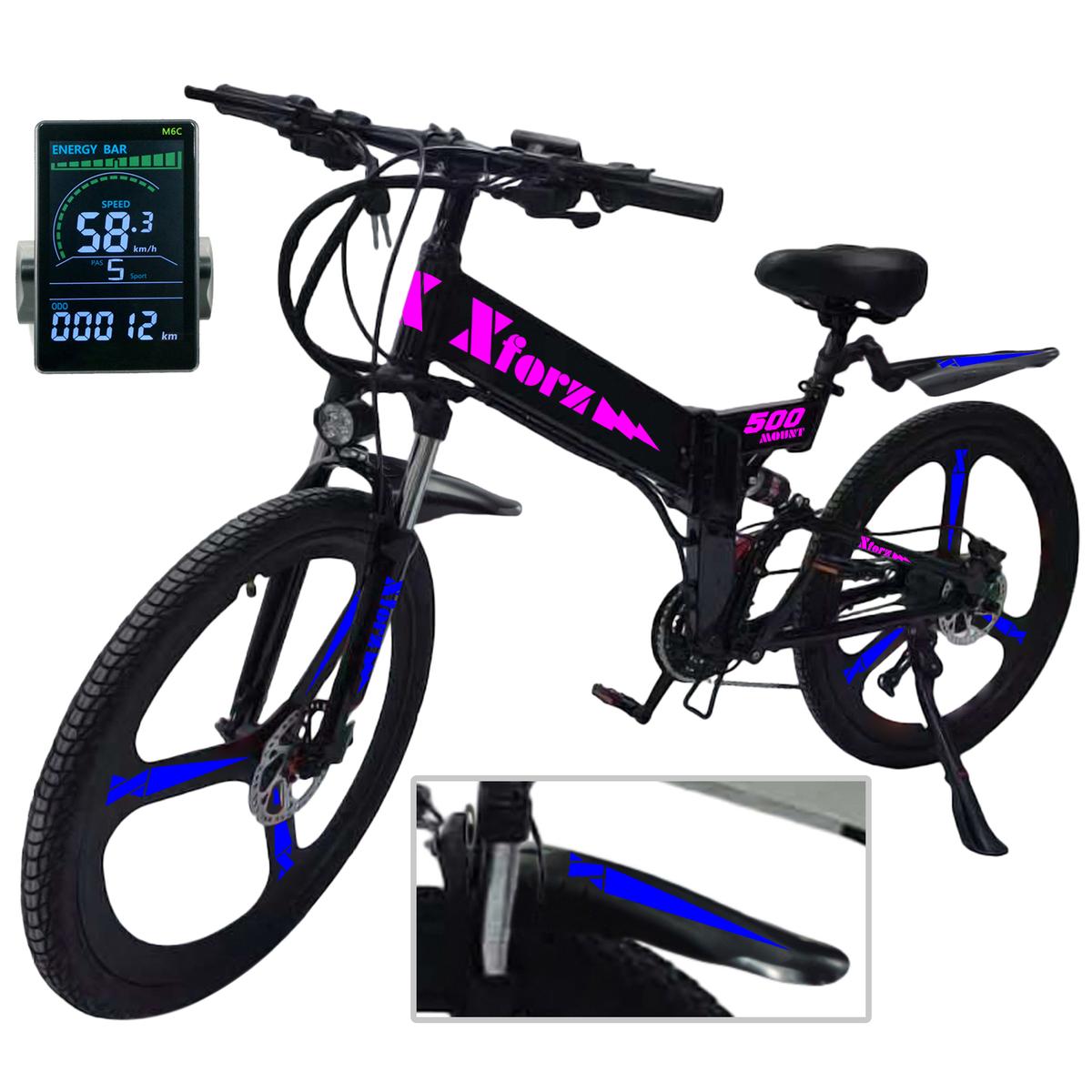 Bici Eléctrica Modo Asistidoventdepot Mxmpe-008 1 Pieza Multicolor