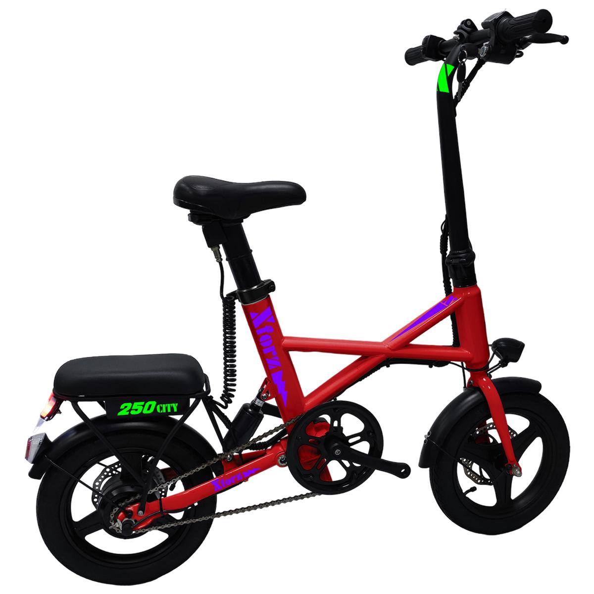 Foto 3 pulgar | Bici Eléctrica Con Stickersventdepot Mxmtj-029 1 Pieza Multicolor
