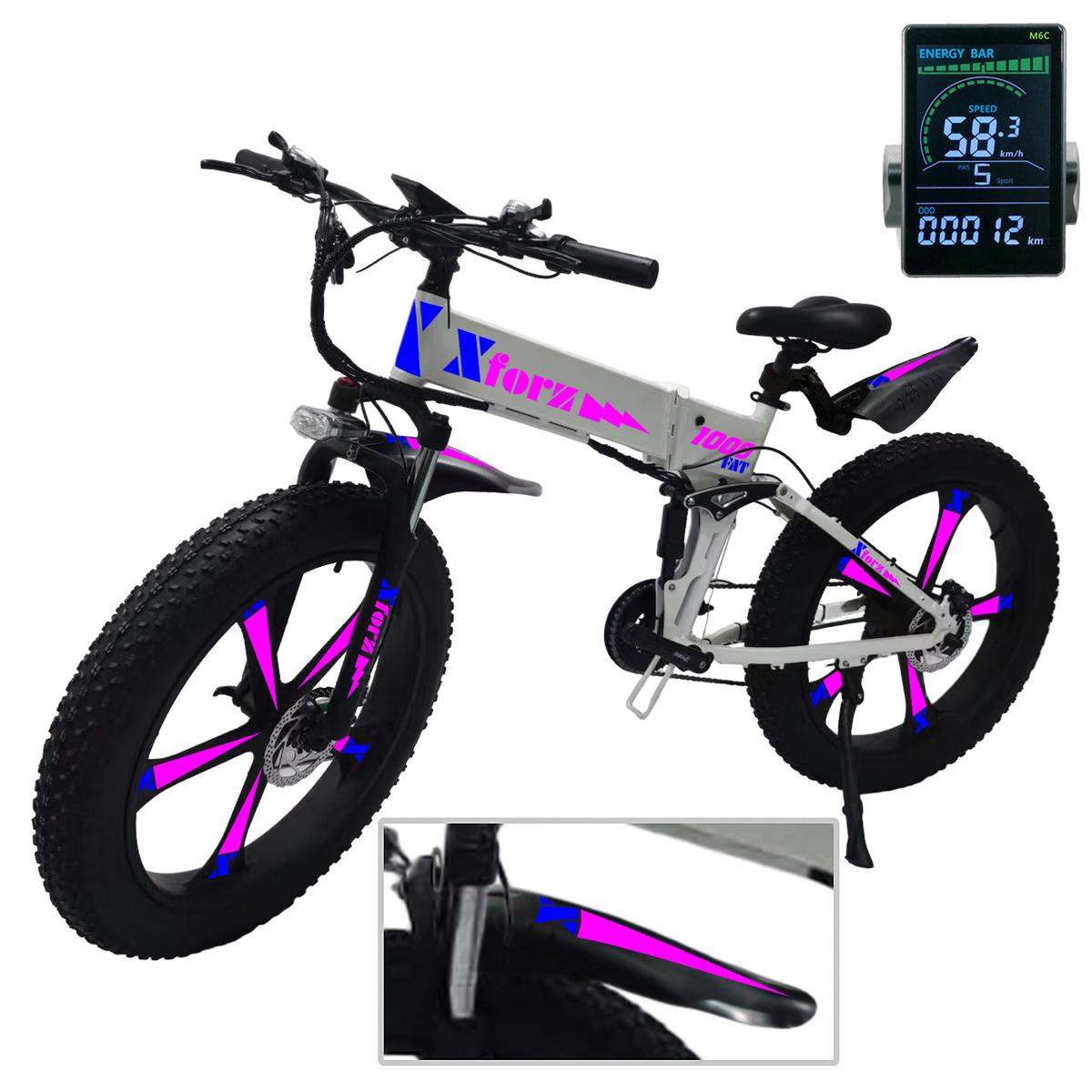 Bici Con Motor Electricoventdepot Mxfwp-050 1 Pieza Multicolor