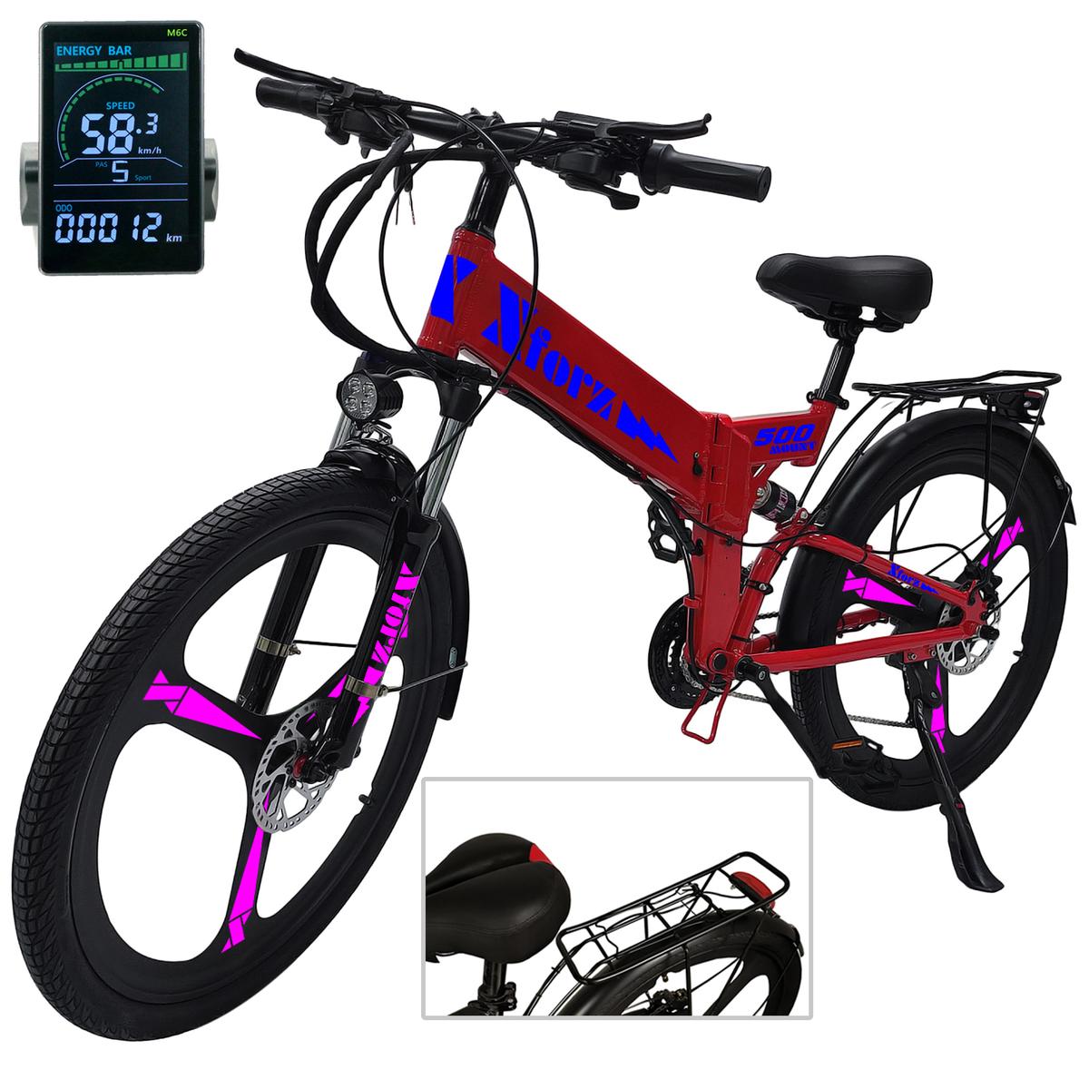 Bici Eléctrica Montañaventdepot Mxmuj-007 1 Pieza Multicolor