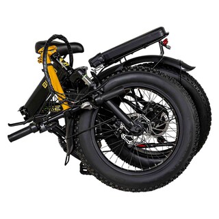 Foto 3 | Bicicleta Eléctrica Plegable Centurfit 48v 350v 7 Velocidades 32 km/h Negro E-BE