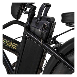 Foto 5 | Bicicleta Eléctrica Plegable Centurfit 48v 350v 7 Velocidades 32 km/h Negro E-BE