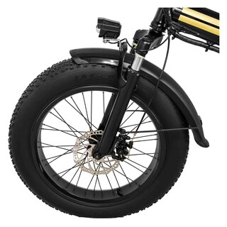 Foto 6 | Bicicleta Eléctrica Plegable Centurfit 48v 350v 7 Velocidades 32 km/h Negro E-BE