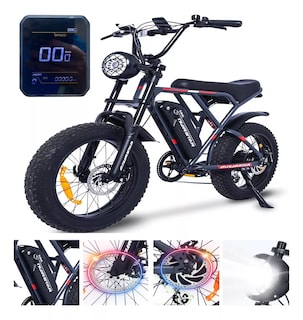 Foto 1 | Bicicleta Eléctrica Montaña Motor 500w 40km/h Para Adultos Mx18 GAROW