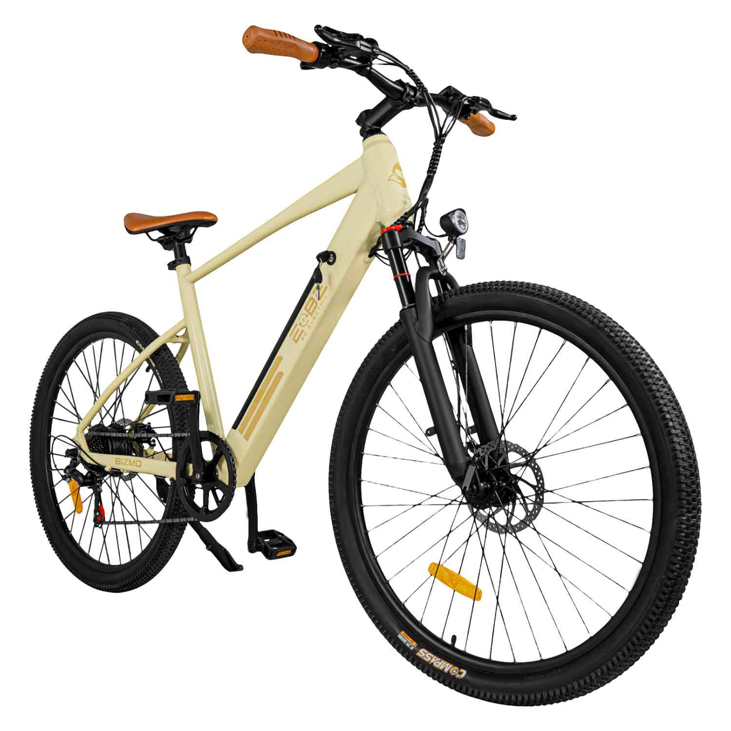 Bicicleta Electrica 35km/h 7 Velocidades Aluminio 36v 350w Beige E-Be