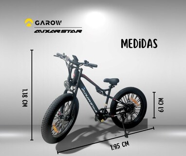 Foto 4 | Bicicleta Electrica 500w 35-40km/h 100km,bici Montaña Garow MX19