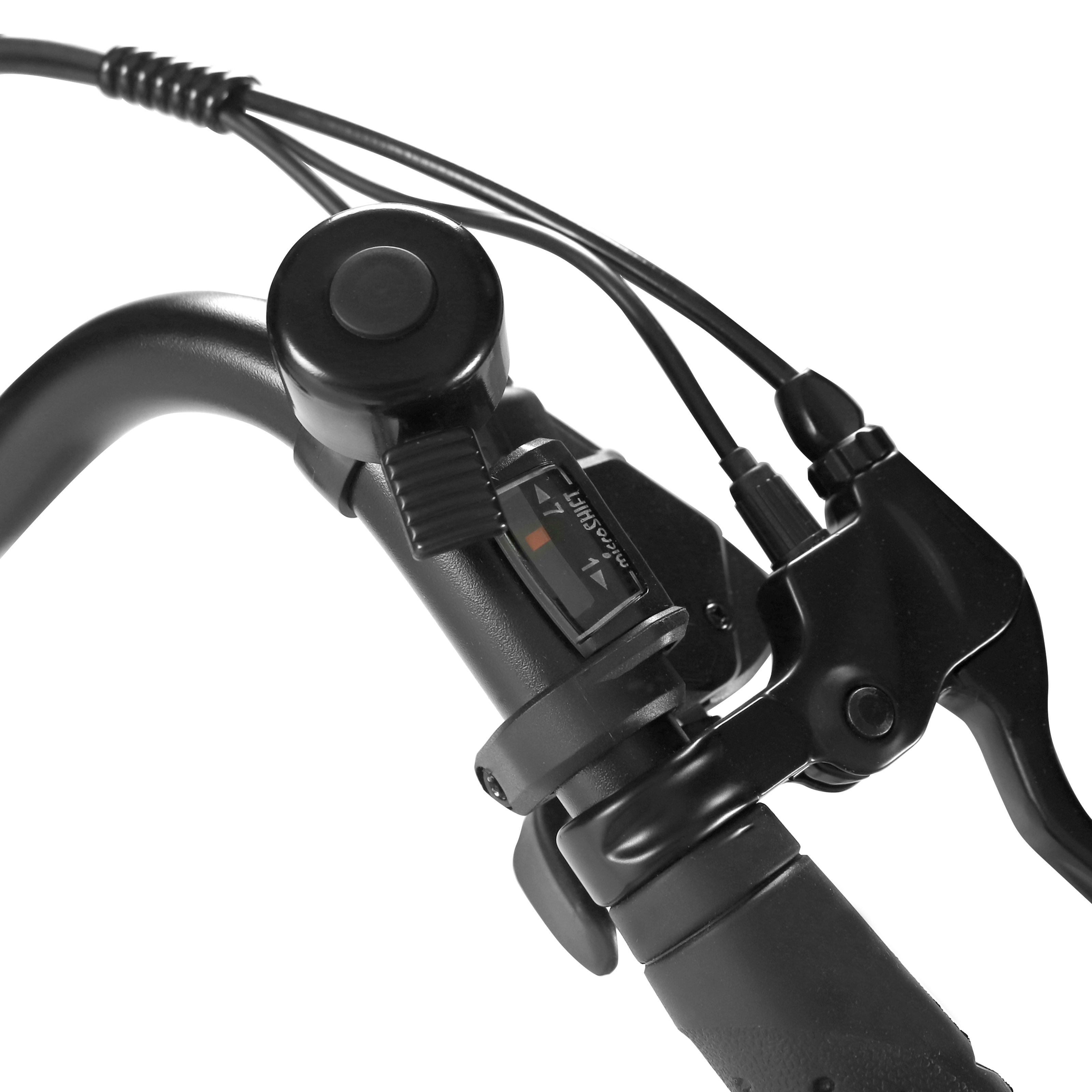 Foto 4 pulgar | Bicicleta Benotto City E@cosenza R700 7v. Unisex Electrica Frenos Doble Disco Mecanico Aluminio Gris Claro
